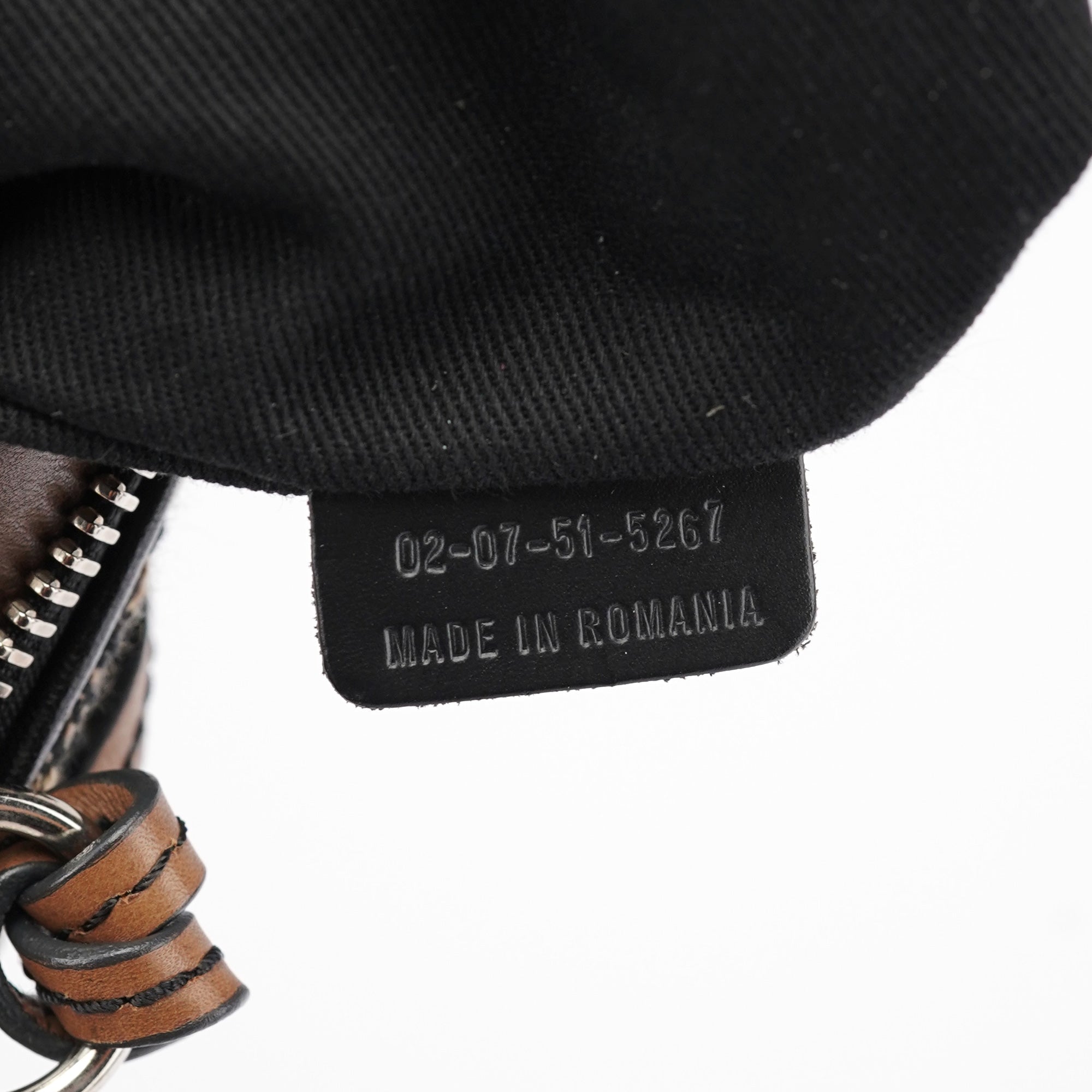 Grey Brown Tweed Paddington Shoulder Bag