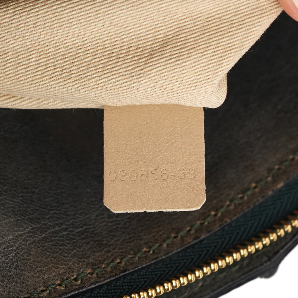 Grey Leather Heloise Tote Bag