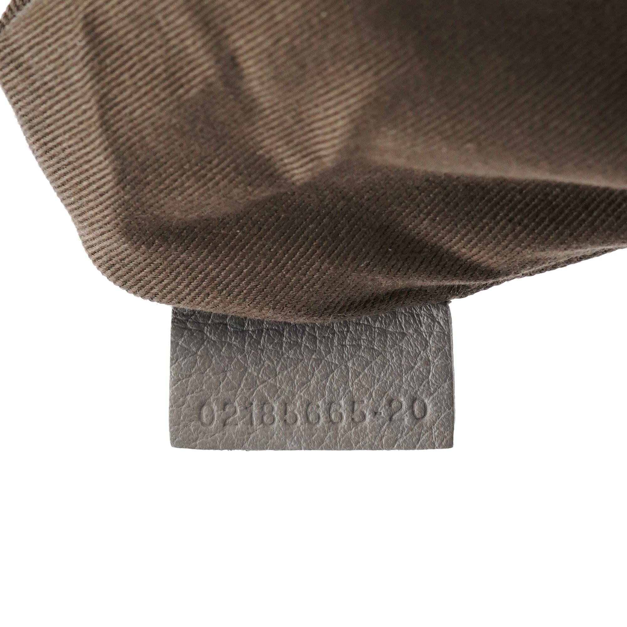 Grey Leather Marcie 2-Way Bag