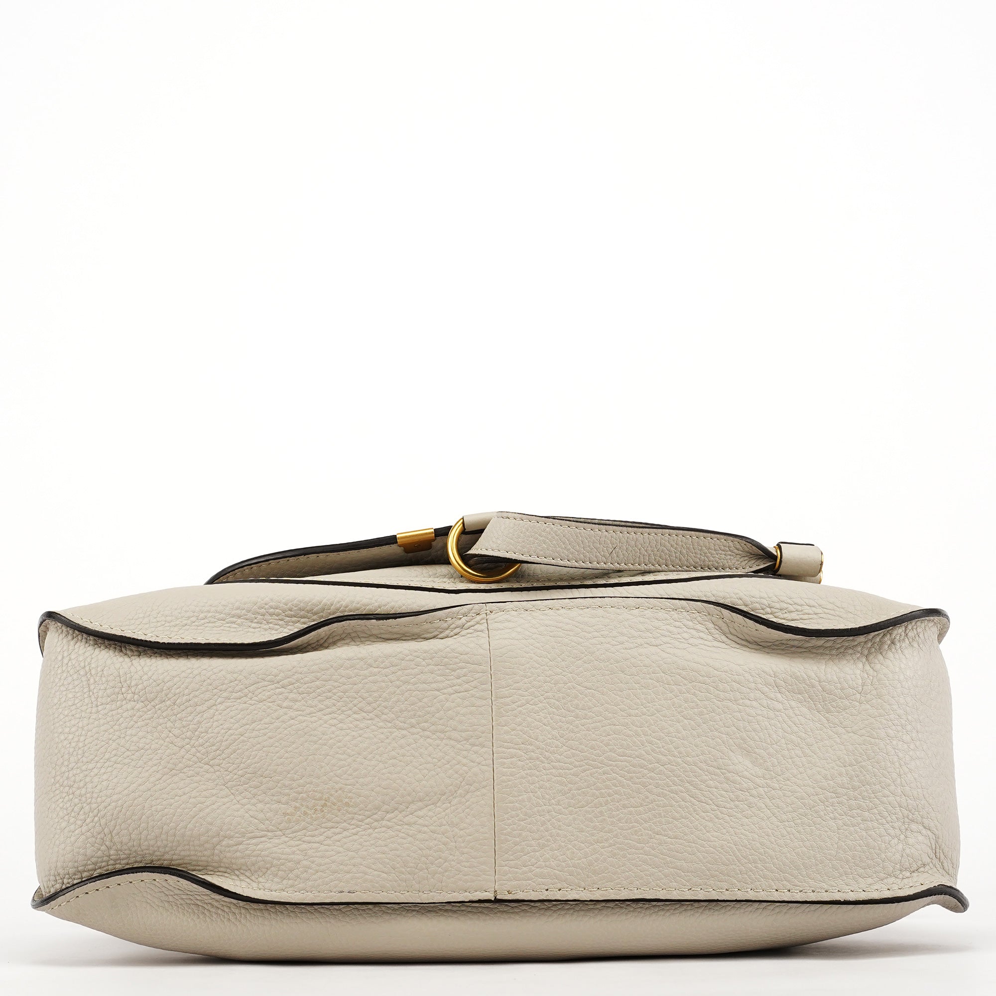 Grey Leather Marcie 2-Way Bag
