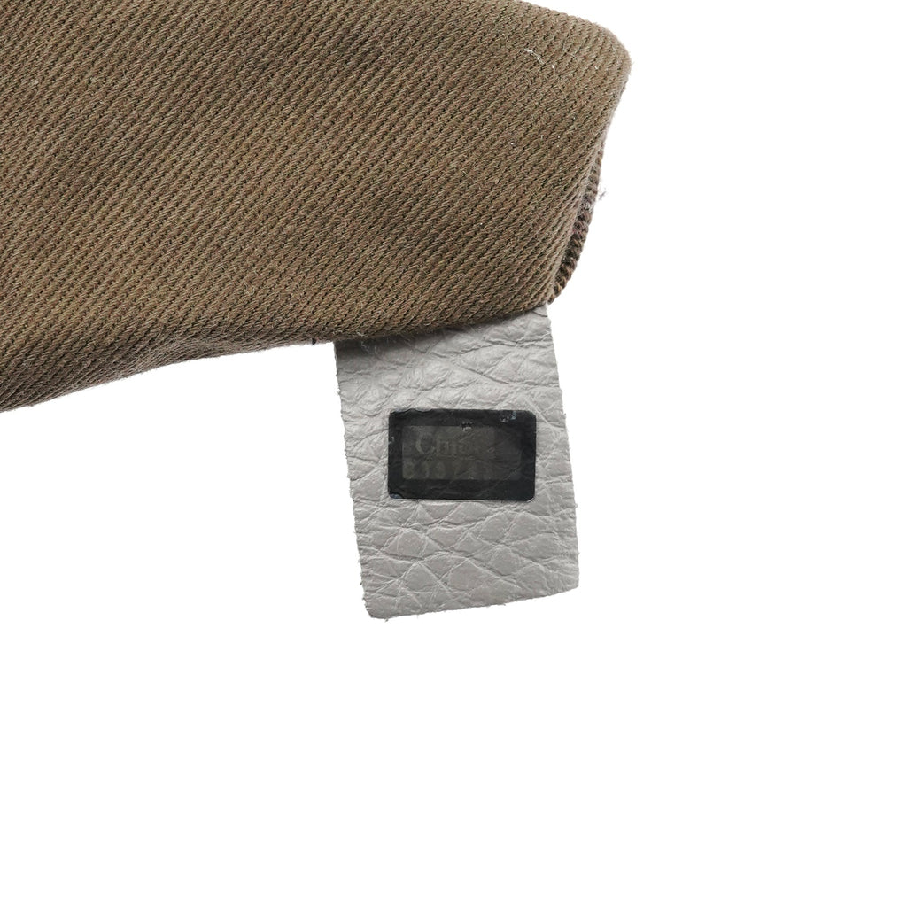 Grey Leather Marcie 2-Way Bag