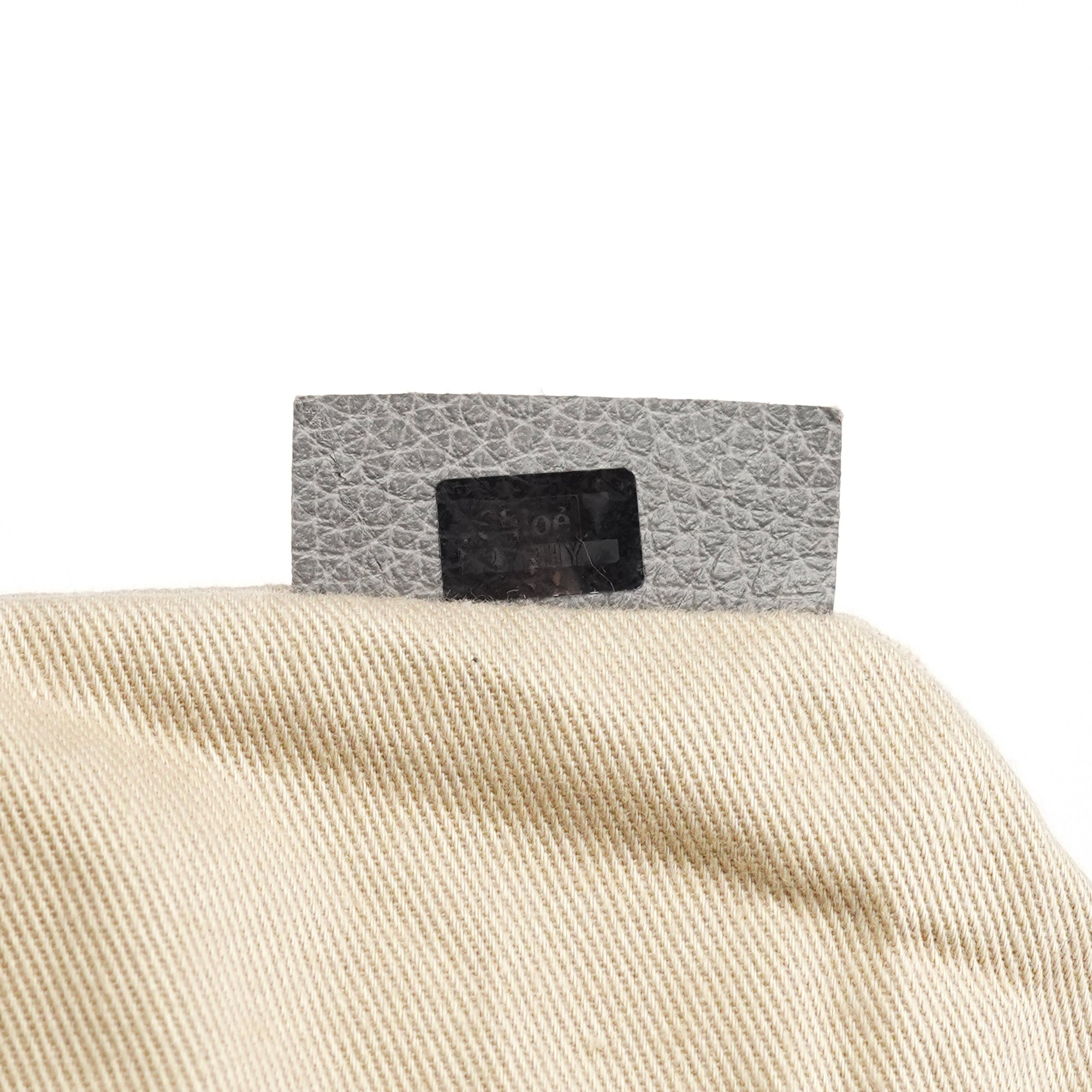 Grey Leather Paraty 2-Way Bag