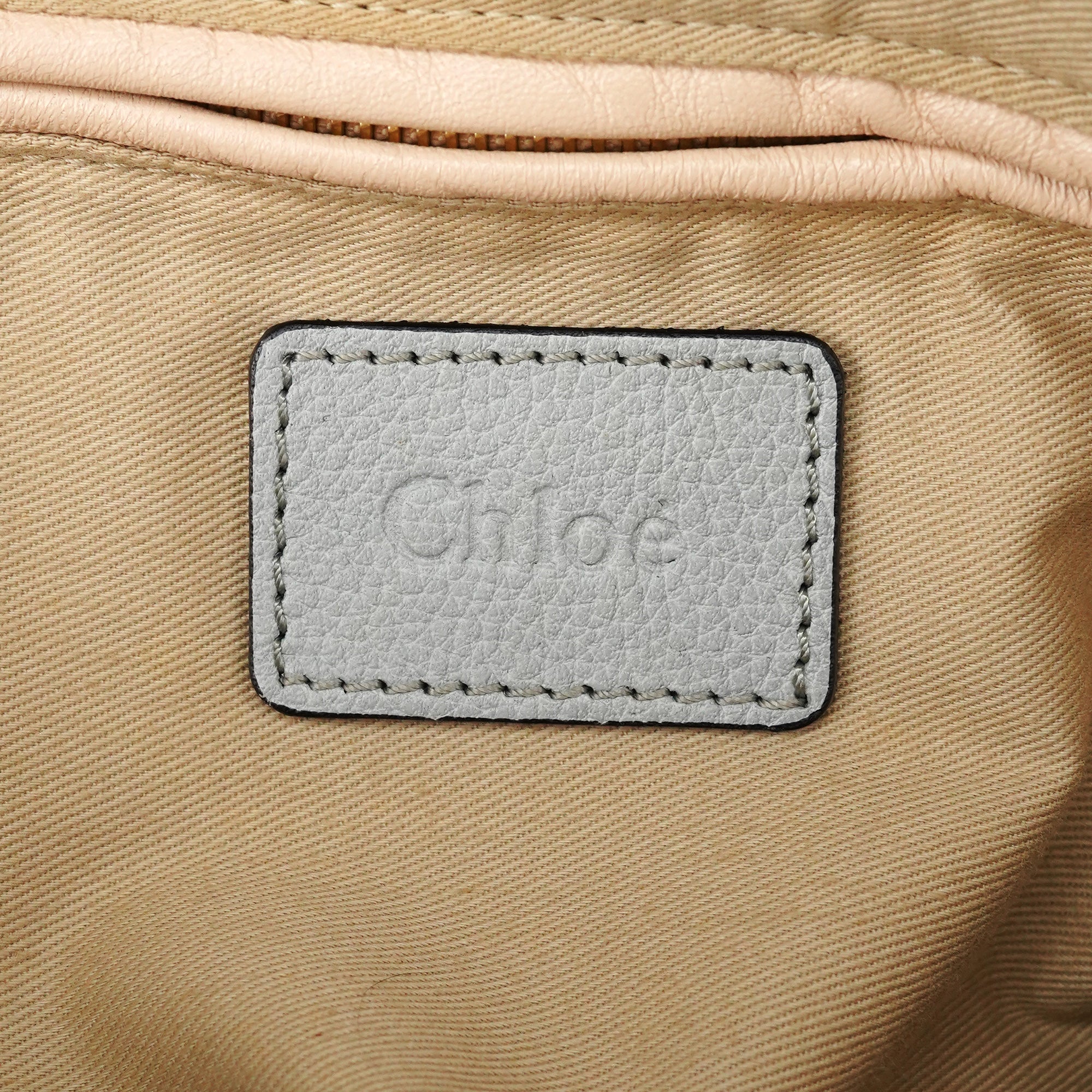 Grey Leather Paraty 2-Way Bag