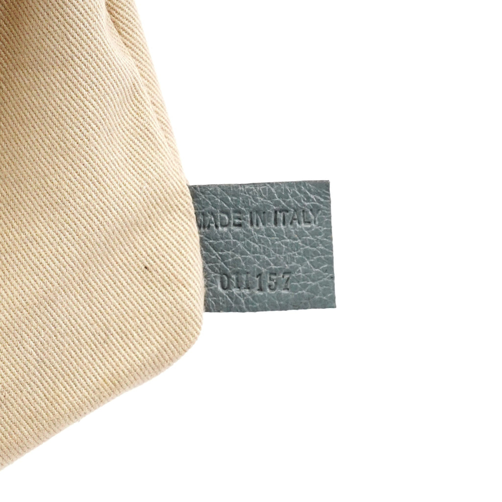 Grey Leather Paraty 2-Way Bag