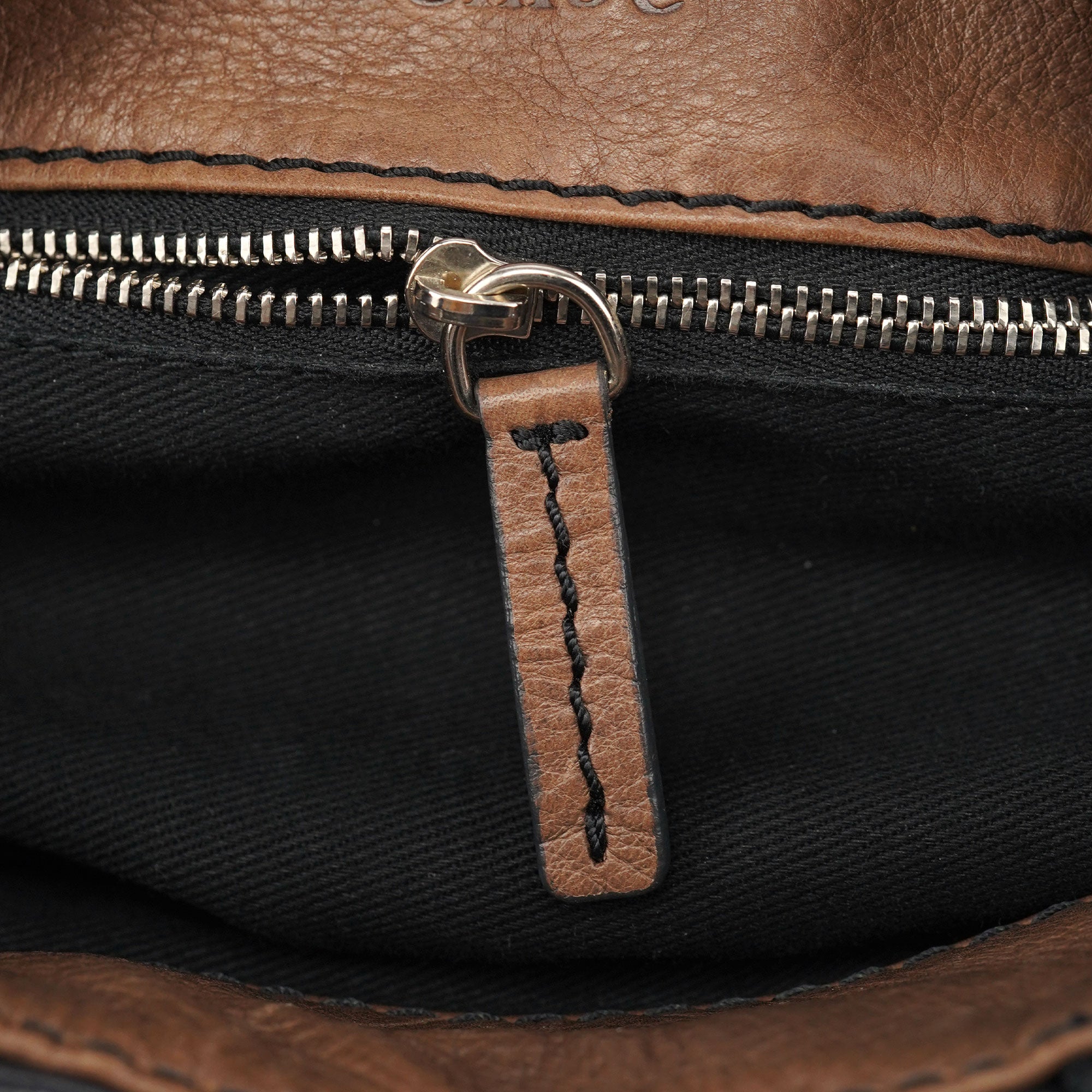 Grey Tan Tweed Paddington Shoulder Bag