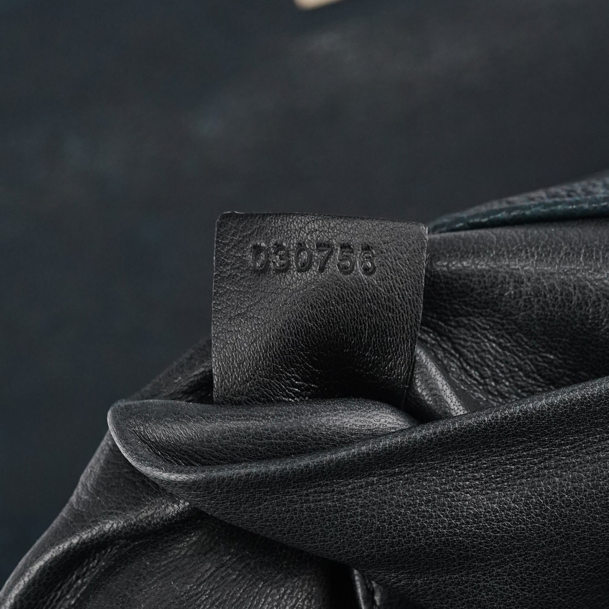 Grey Wool Knit Chain Shoulder Bag