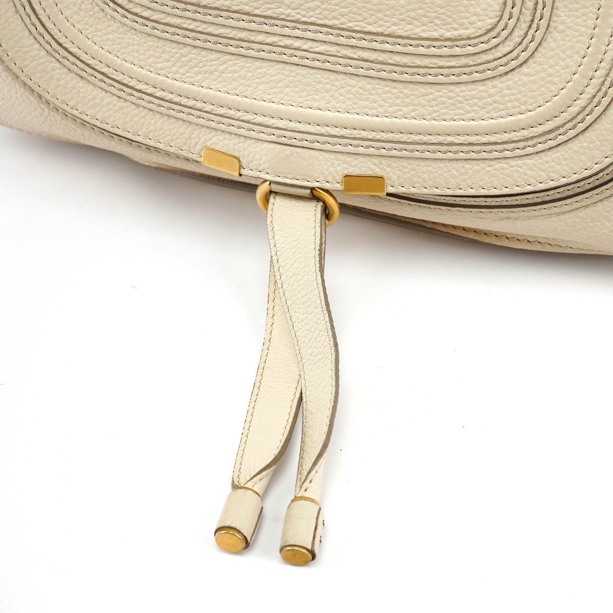Ivory Leather Marcie 2-Way Bag