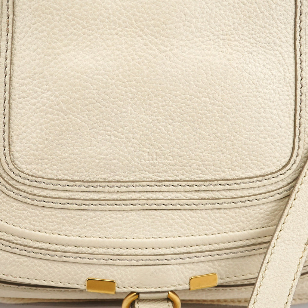 Ivory Leather Marcie 2-Way Bag