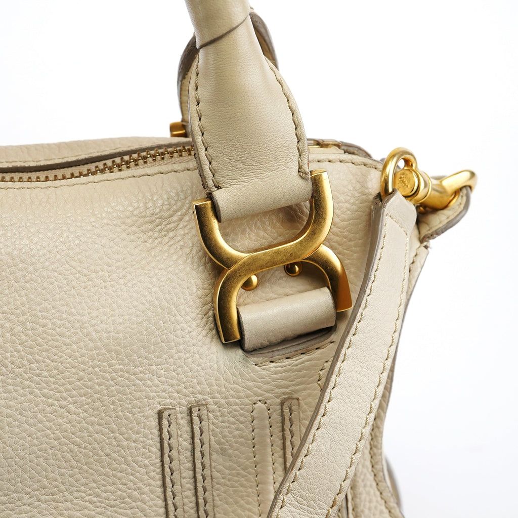 Ivory Leather Marcie 2-Way Bag