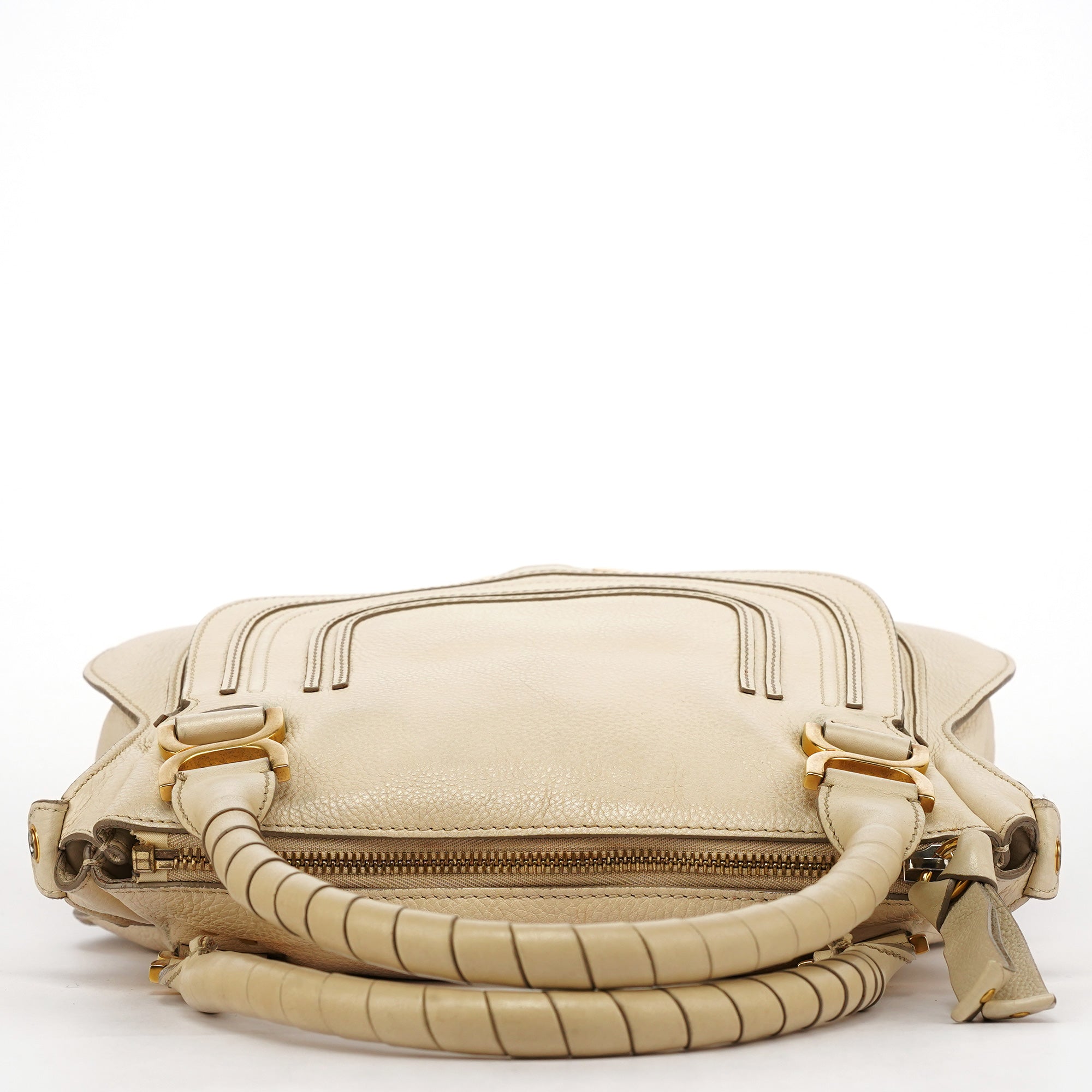Ivory Leather Marcie 2-Way Bag