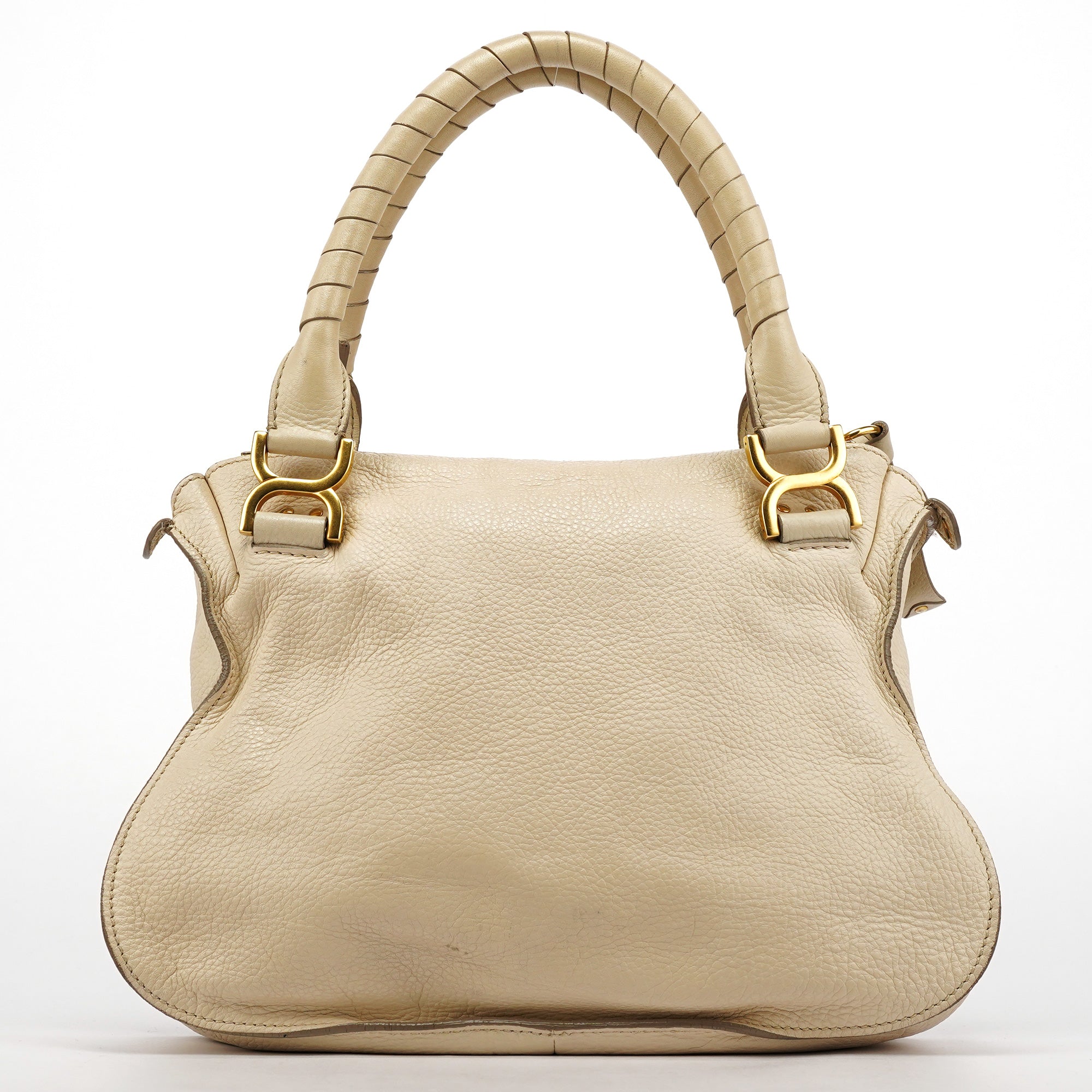 Ivory Leather Marcie 2-Way Bag