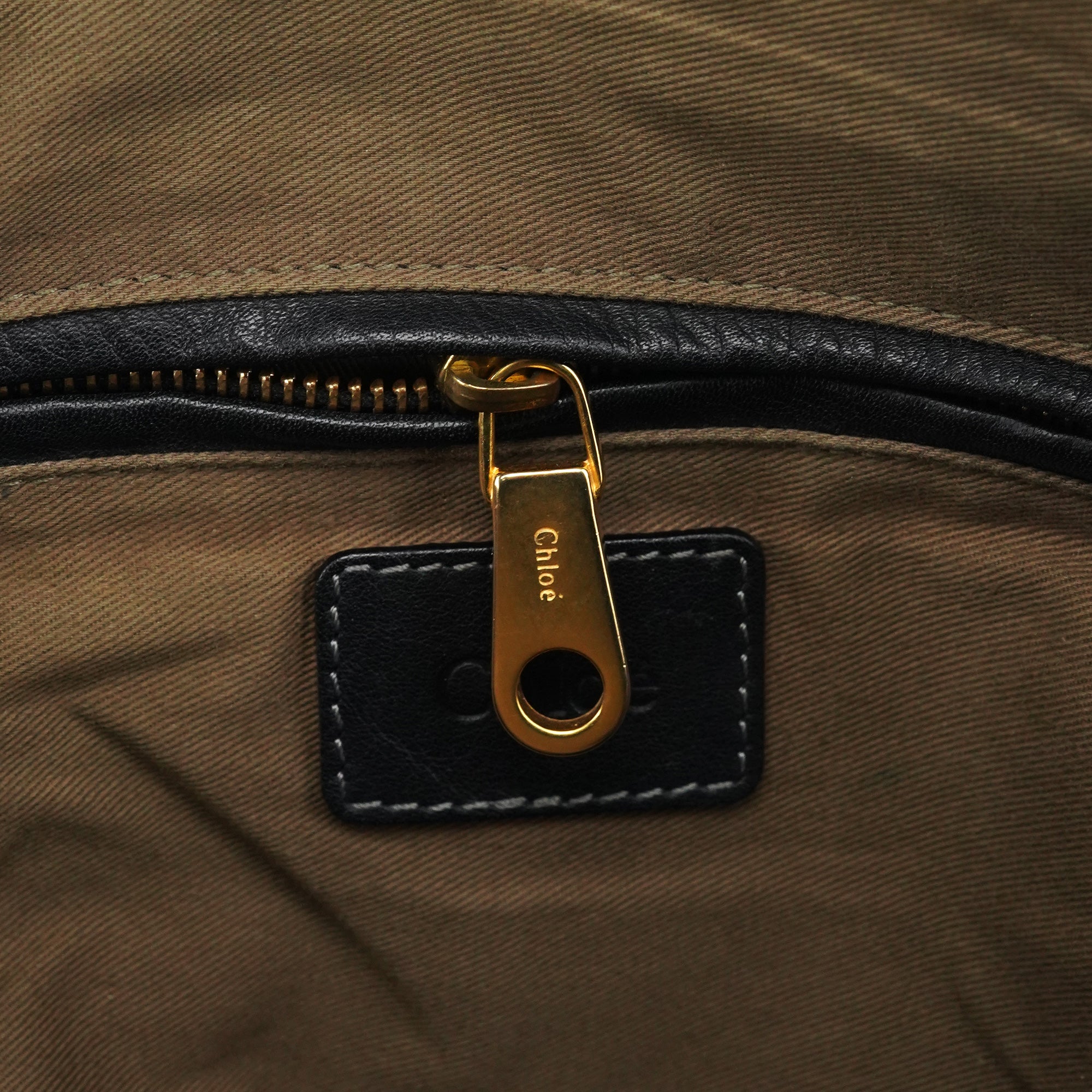 Large Black Leather Marcie Shoulder Bag