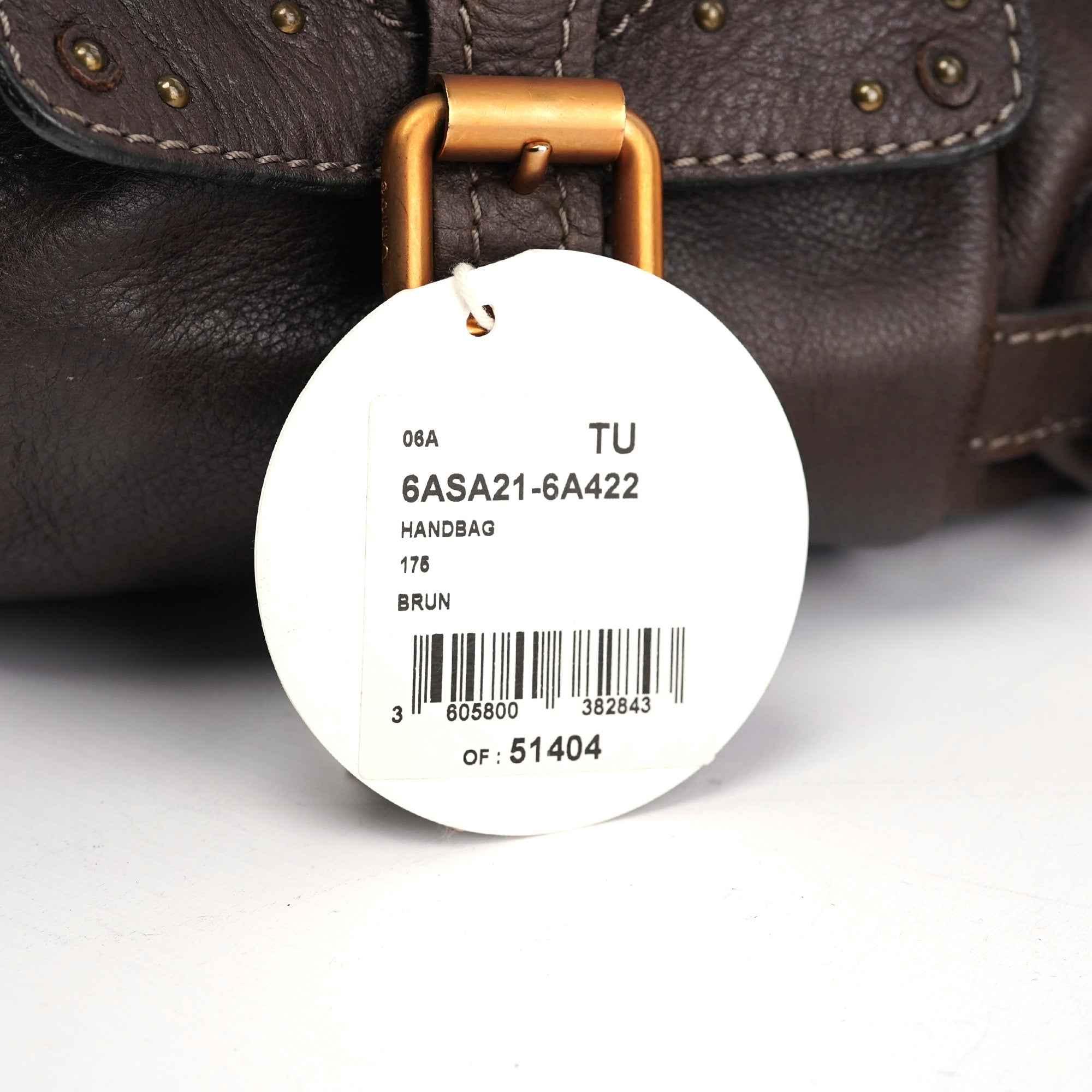 Large Brown Leather Paddington Shoulder Bag