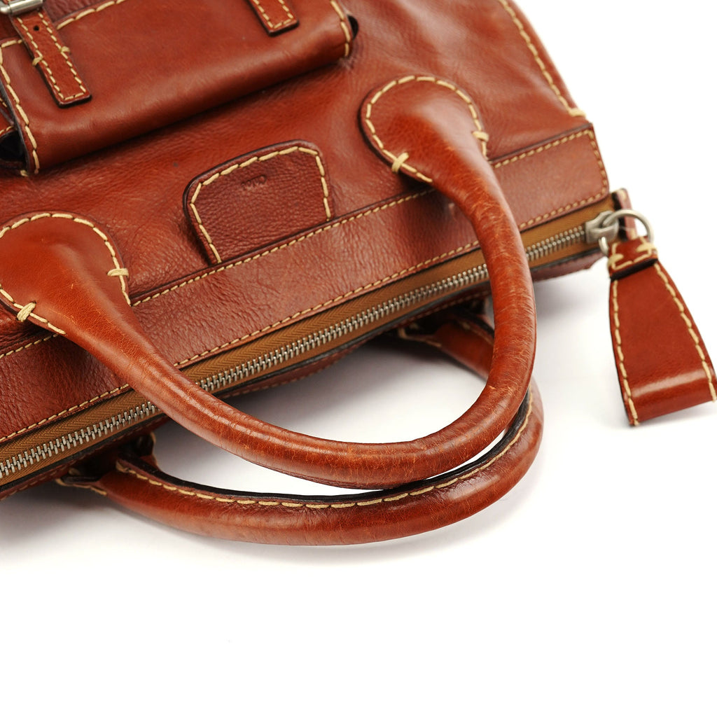 Light Brown Edith Tote Bag