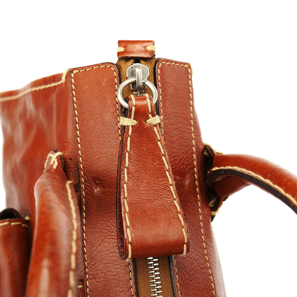 Light Brown Edith Tote Bag