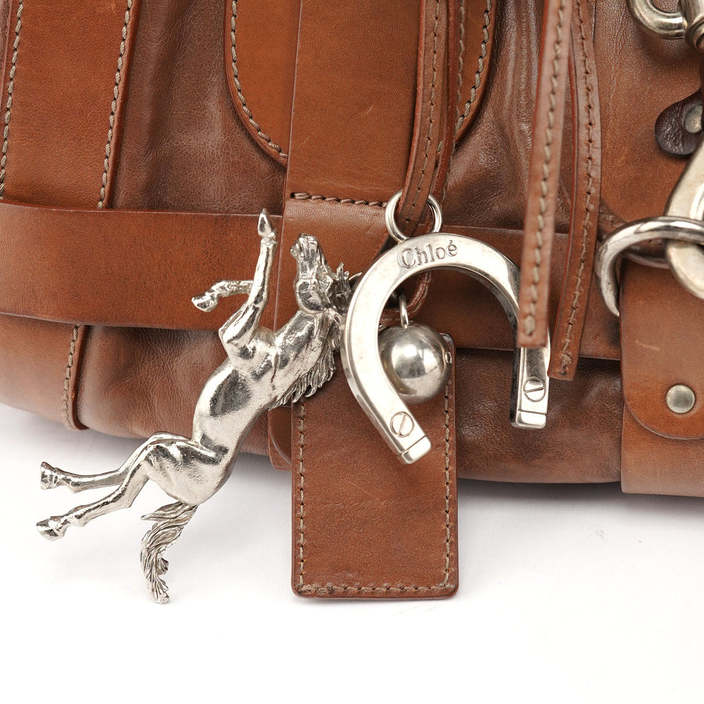 Light Brown Lambskin Kerala Shoulder Bag