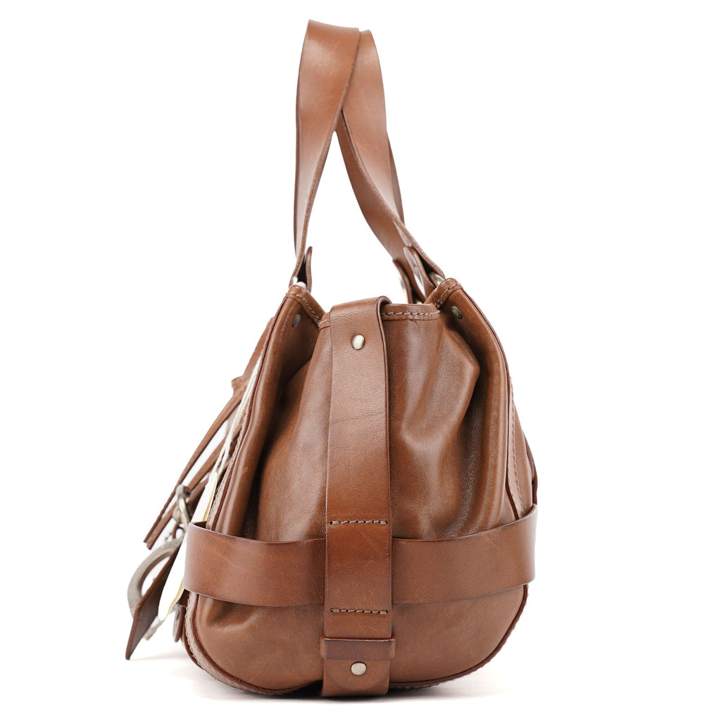 Light Brown Lambskin Kerala Shoulder Bag