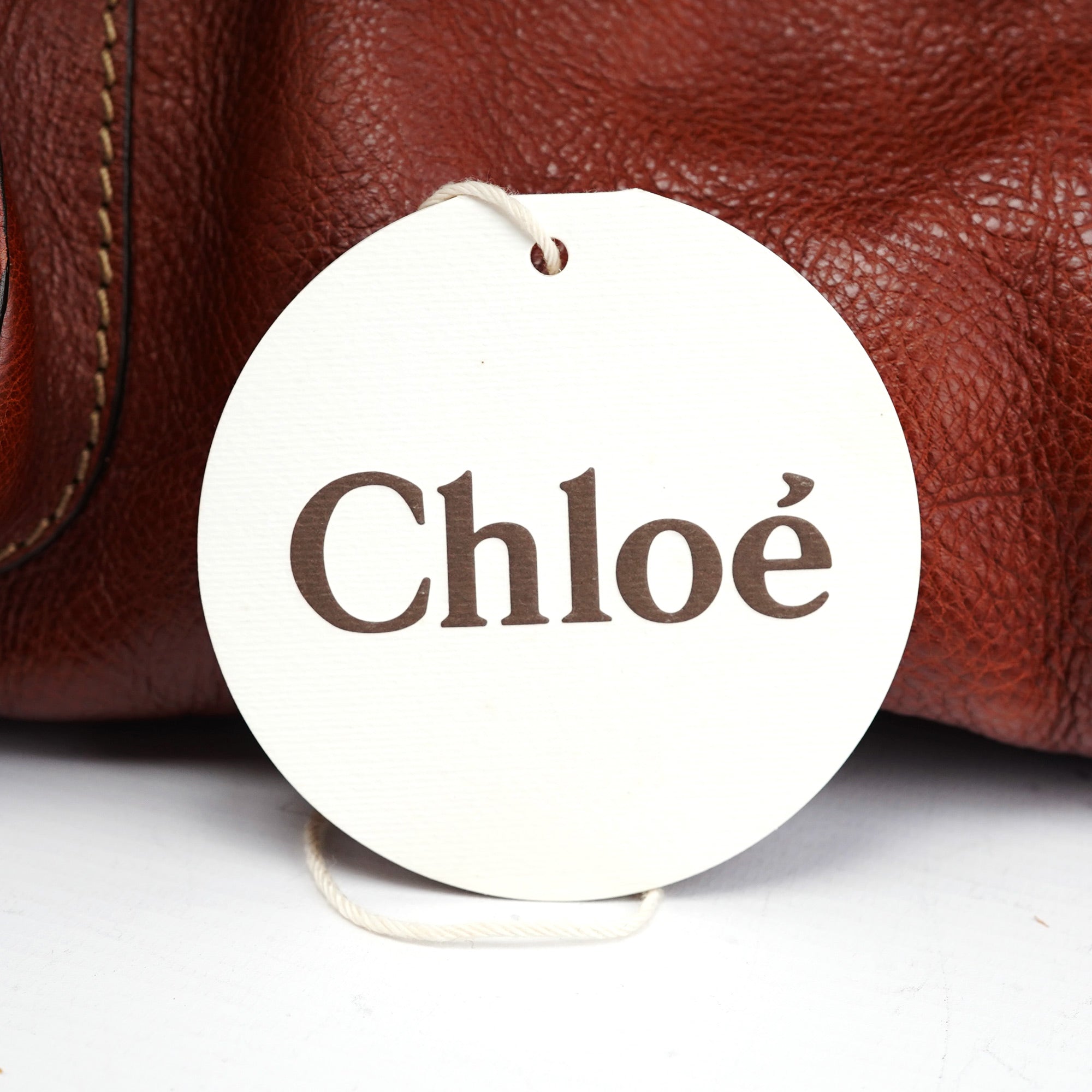 Light Brown Leather Edith Tote Bag