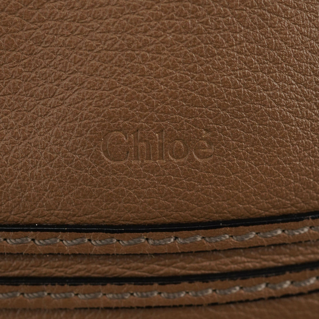 Light Brown Leather Marcie 2-Way Bag