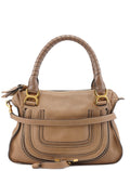 Light Brown Leather Marcie 2-Way Bag