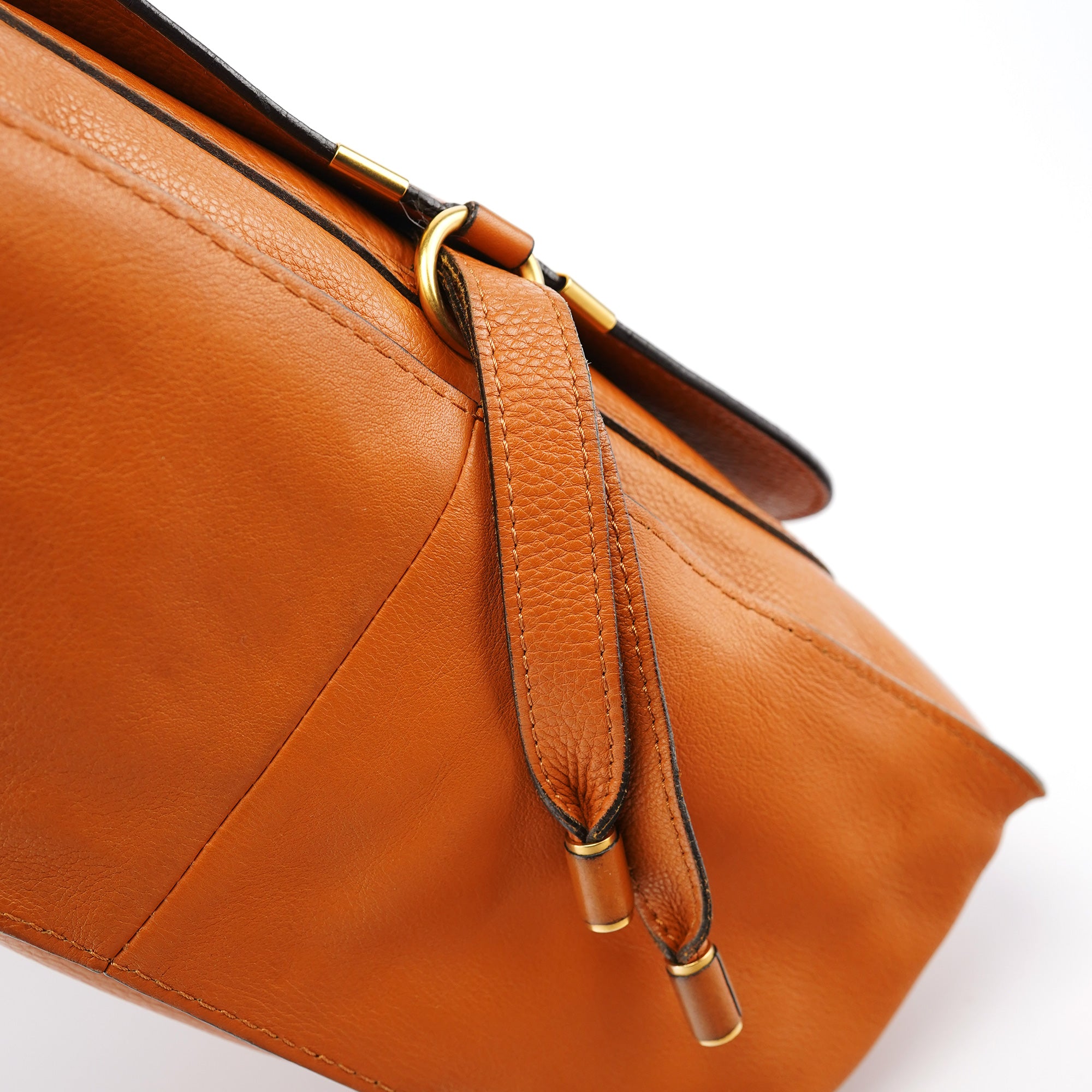 Light Brown Leather Marcie 2-Way Bag