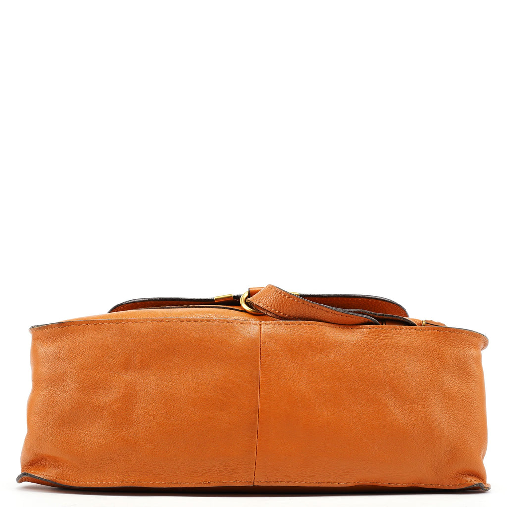 Light Brown Leather Marcie 2-Way Bag