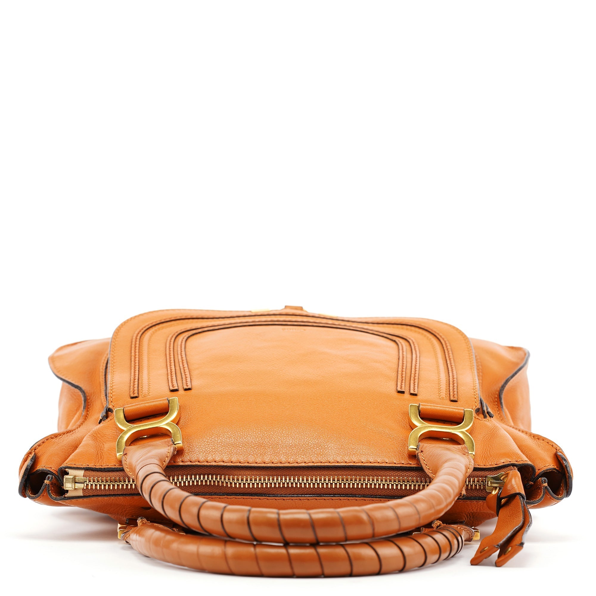 Light Brown Leather Marcie 2-Way Bag