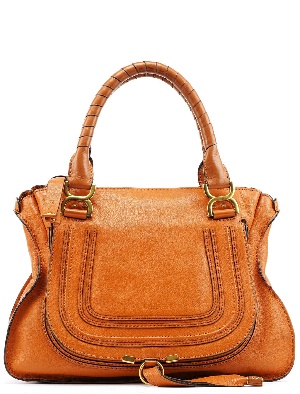 Light Brown Leather Marcie 2-Way Bag