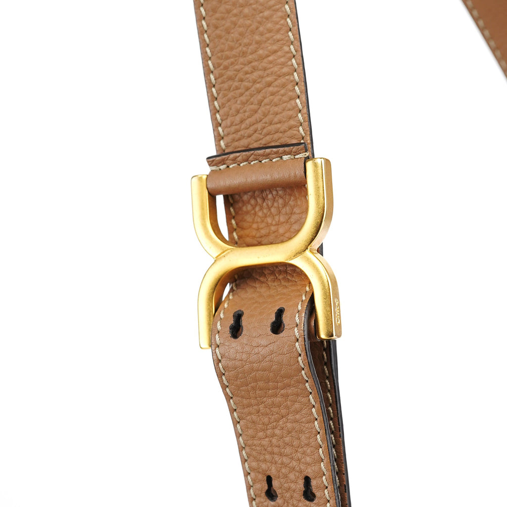 Light Brown Leather Marcie 2-Way Bag