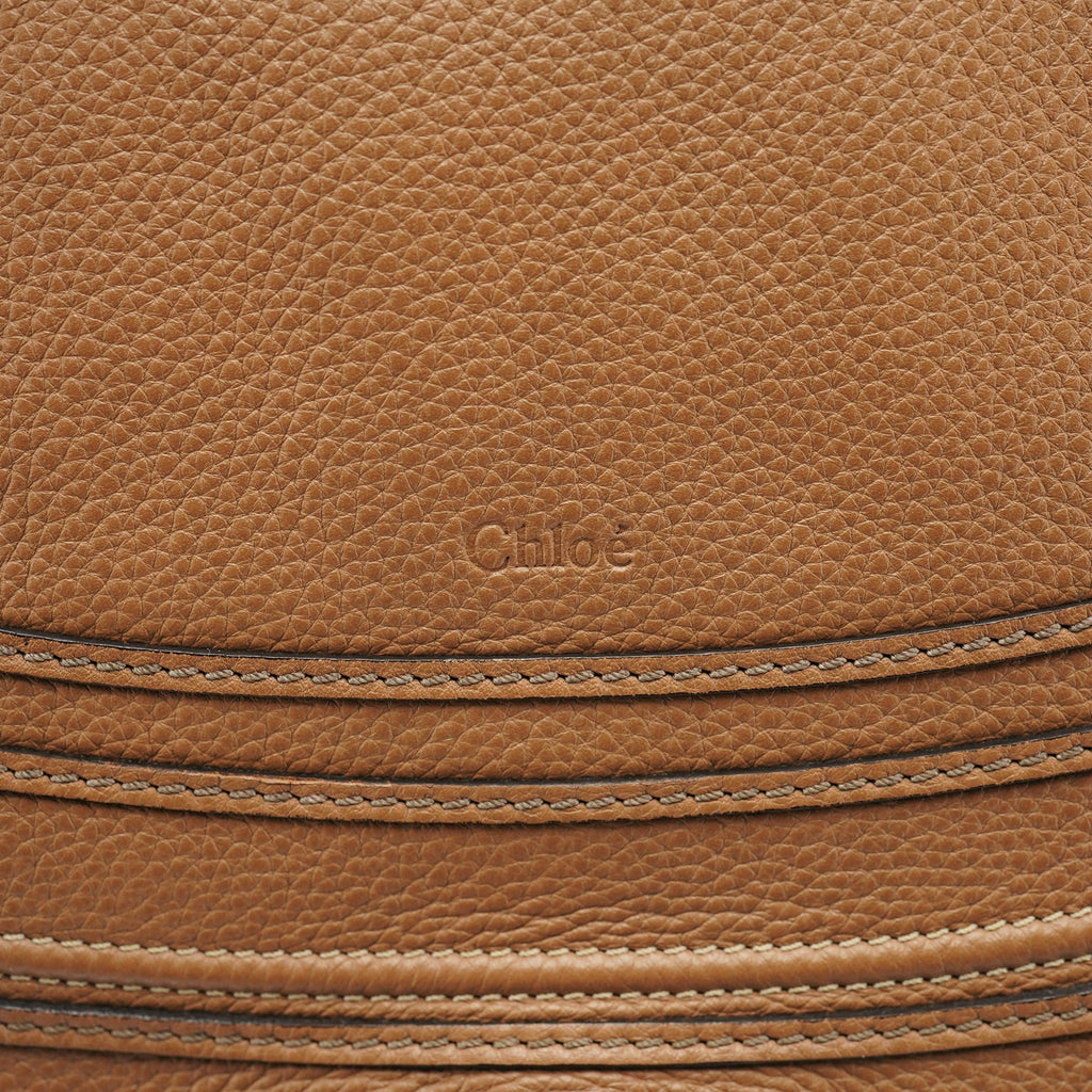 Light Brown Leather Marcie 2-Way Bag