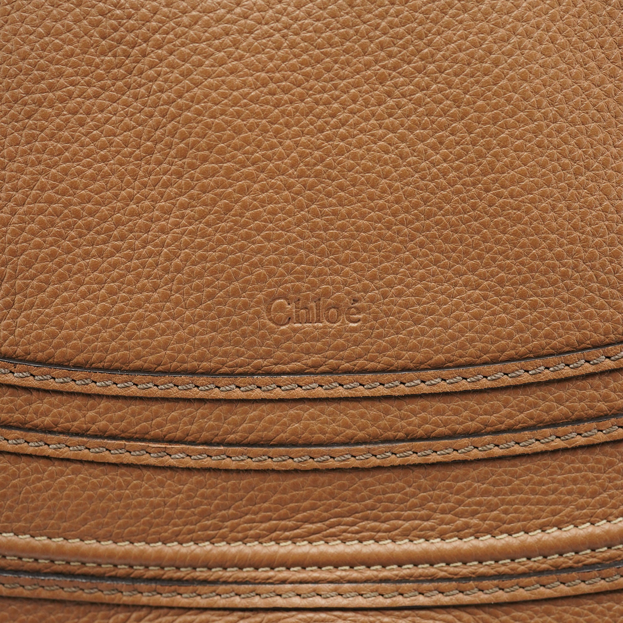 Light Brown Leather Marcie 2-Way Bag