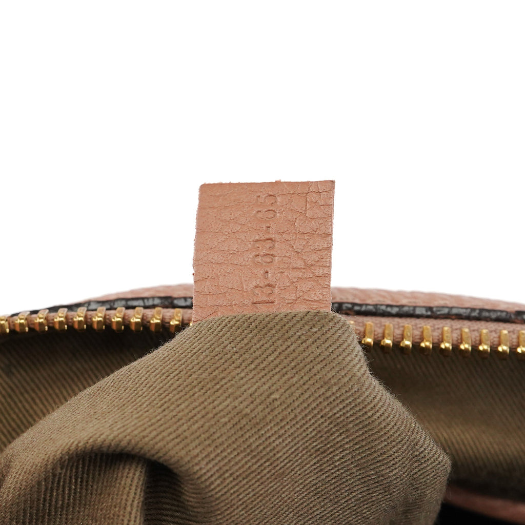 Light Brown Leather Marcie 2-Way Bag