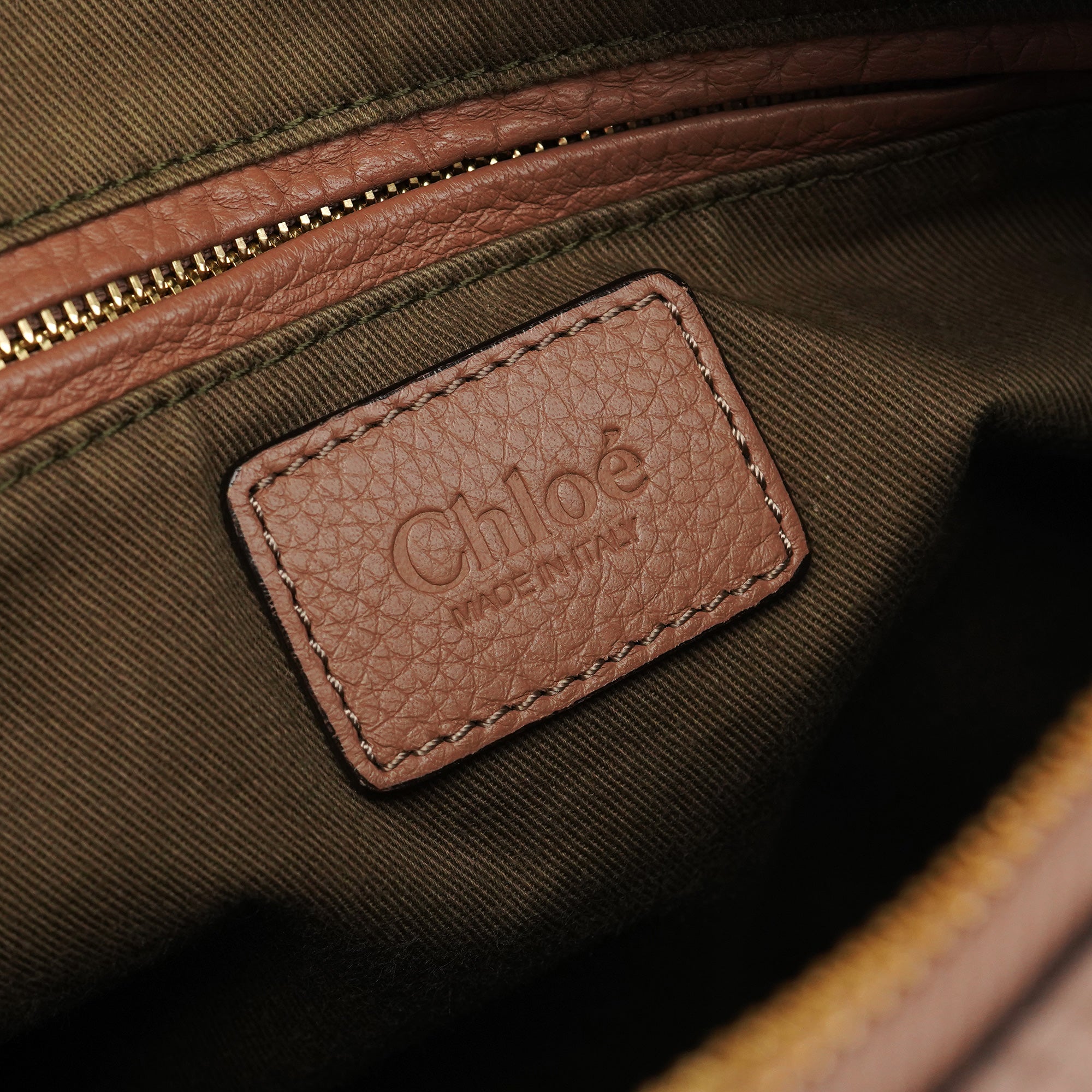 Light Brown Leather Marcie 2-Way Bag