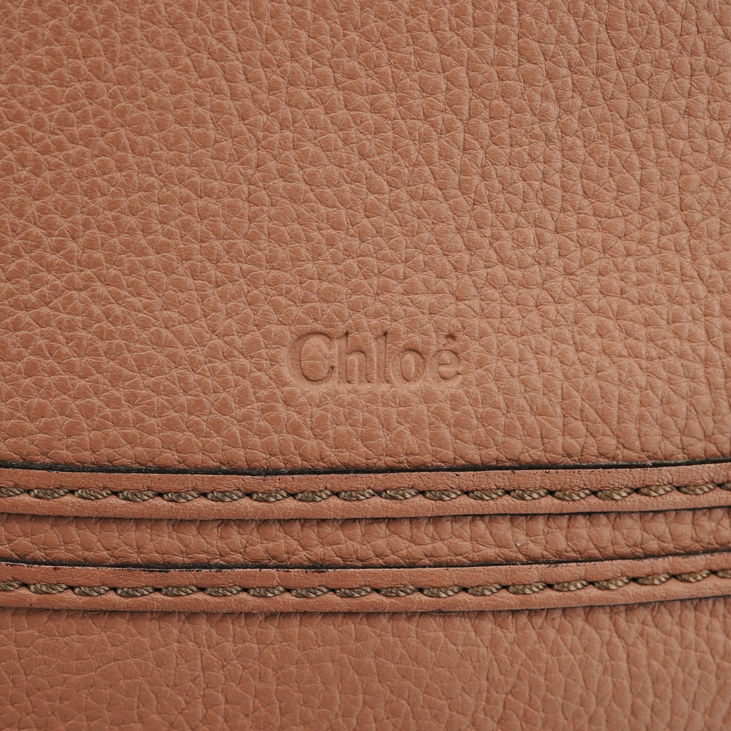 Light Brown Leather Marcie 2-Way Bag