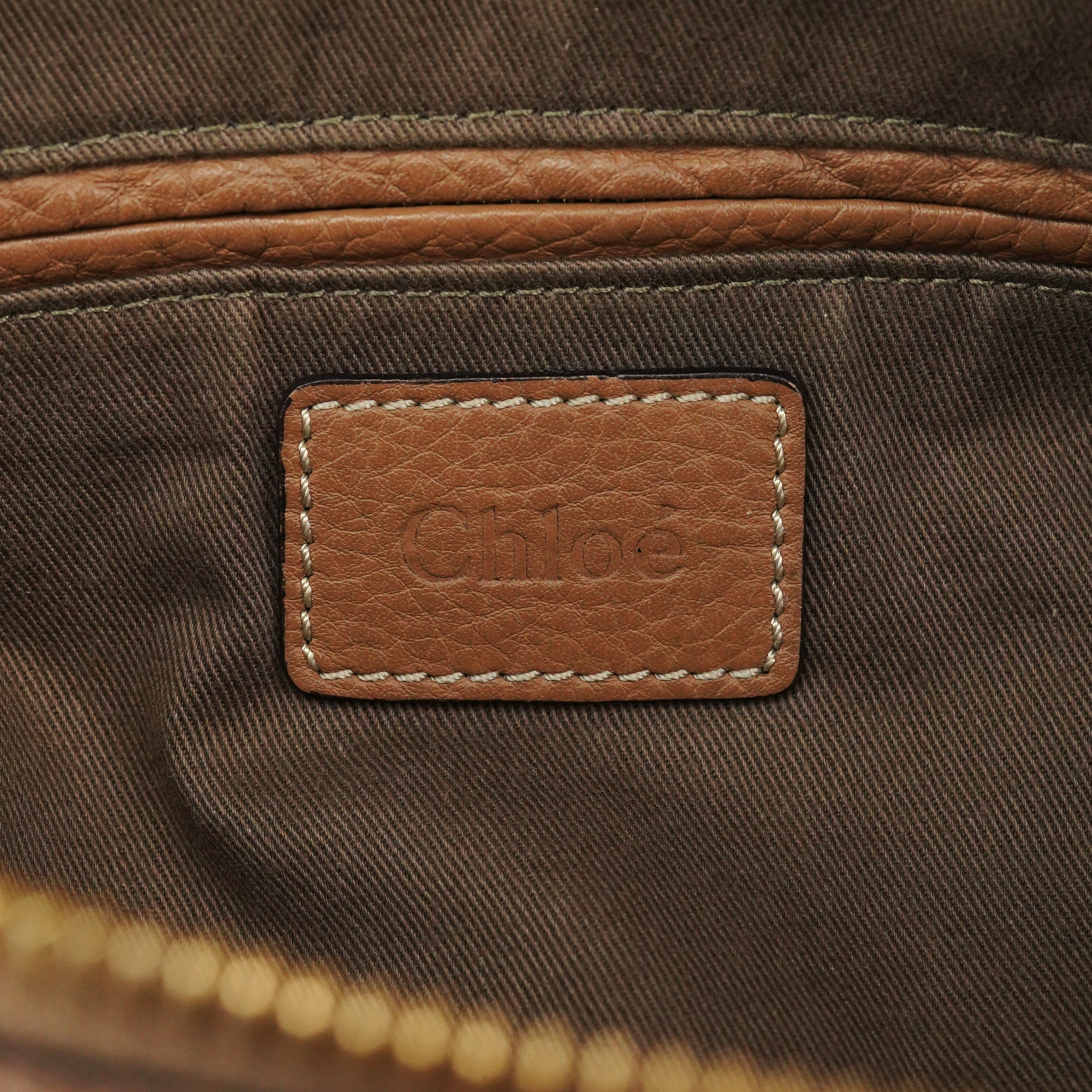 Light Brown Leather Marcie 2-Way Bag