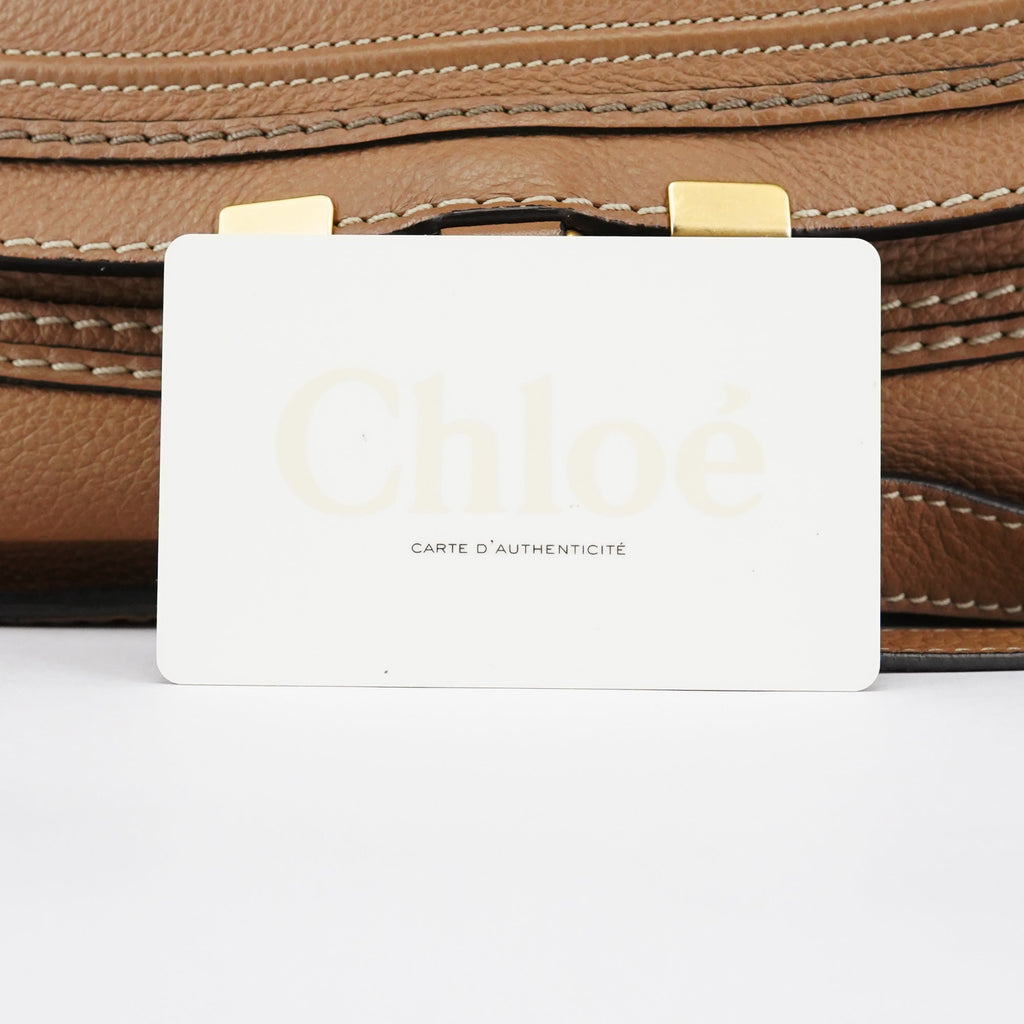 Light Brown Leather Marcie 2-Way Bag