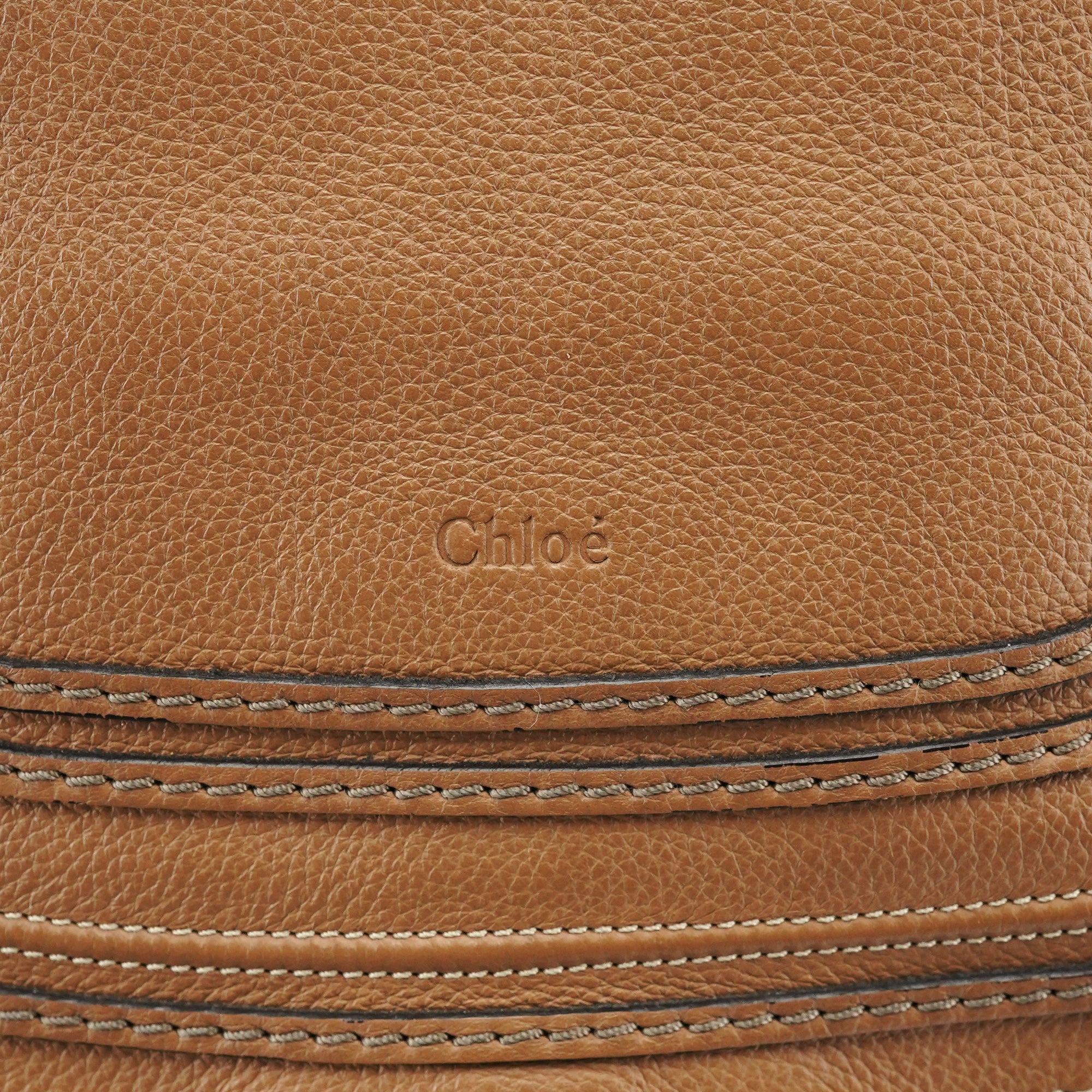 Light Brown Leather Marcie 2-Way Bag