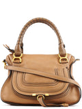 Light Brown Leather Marcie 2-Way Bag