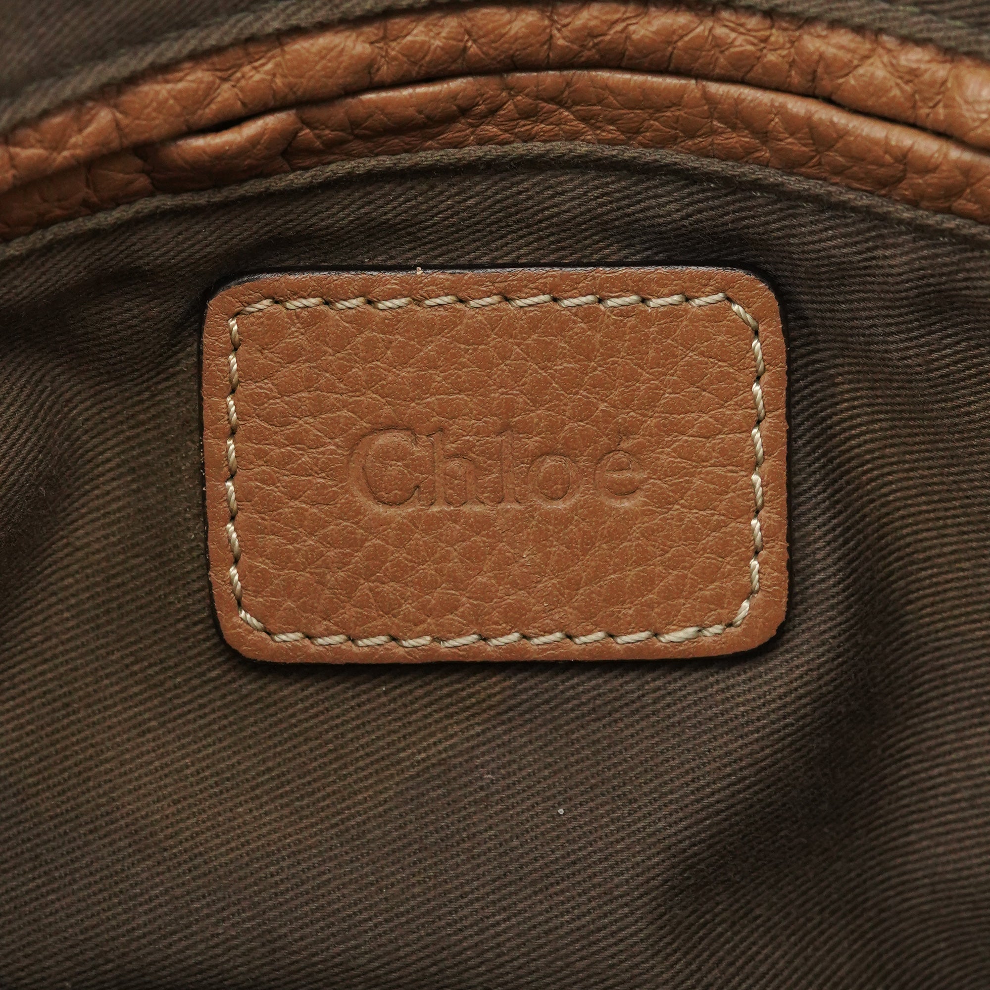 Light Brown Leather Marcie 2-Way Bag