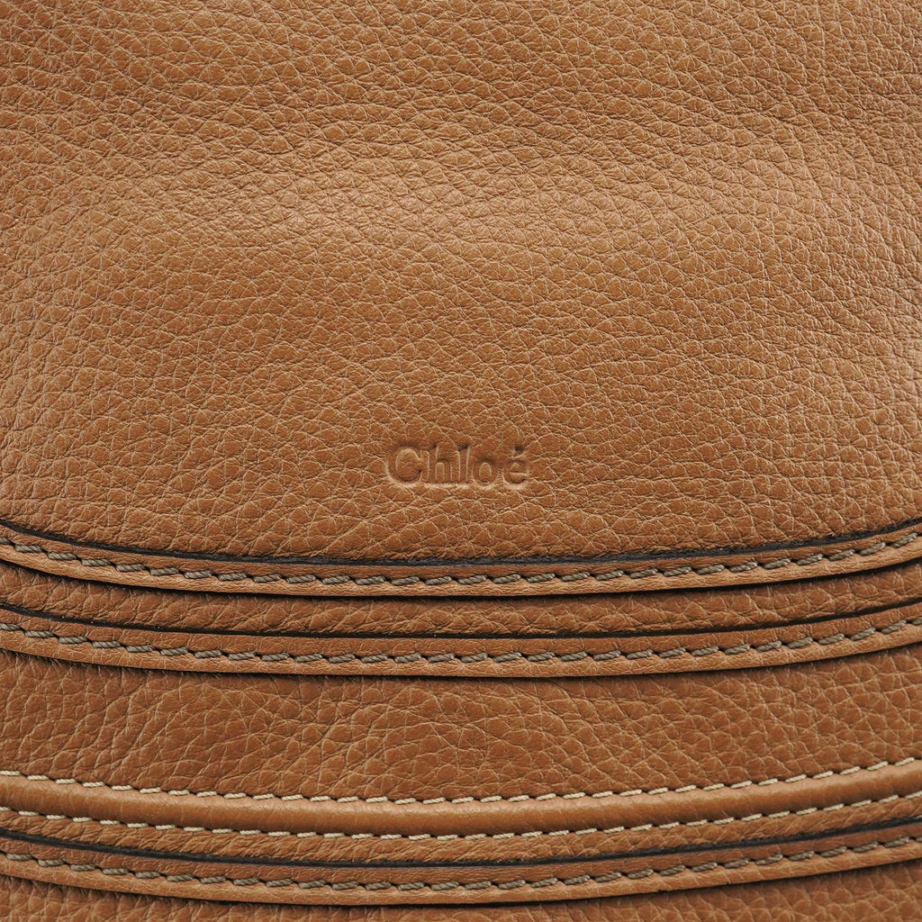 Light Brown Leather Marcie 2-Way Bag