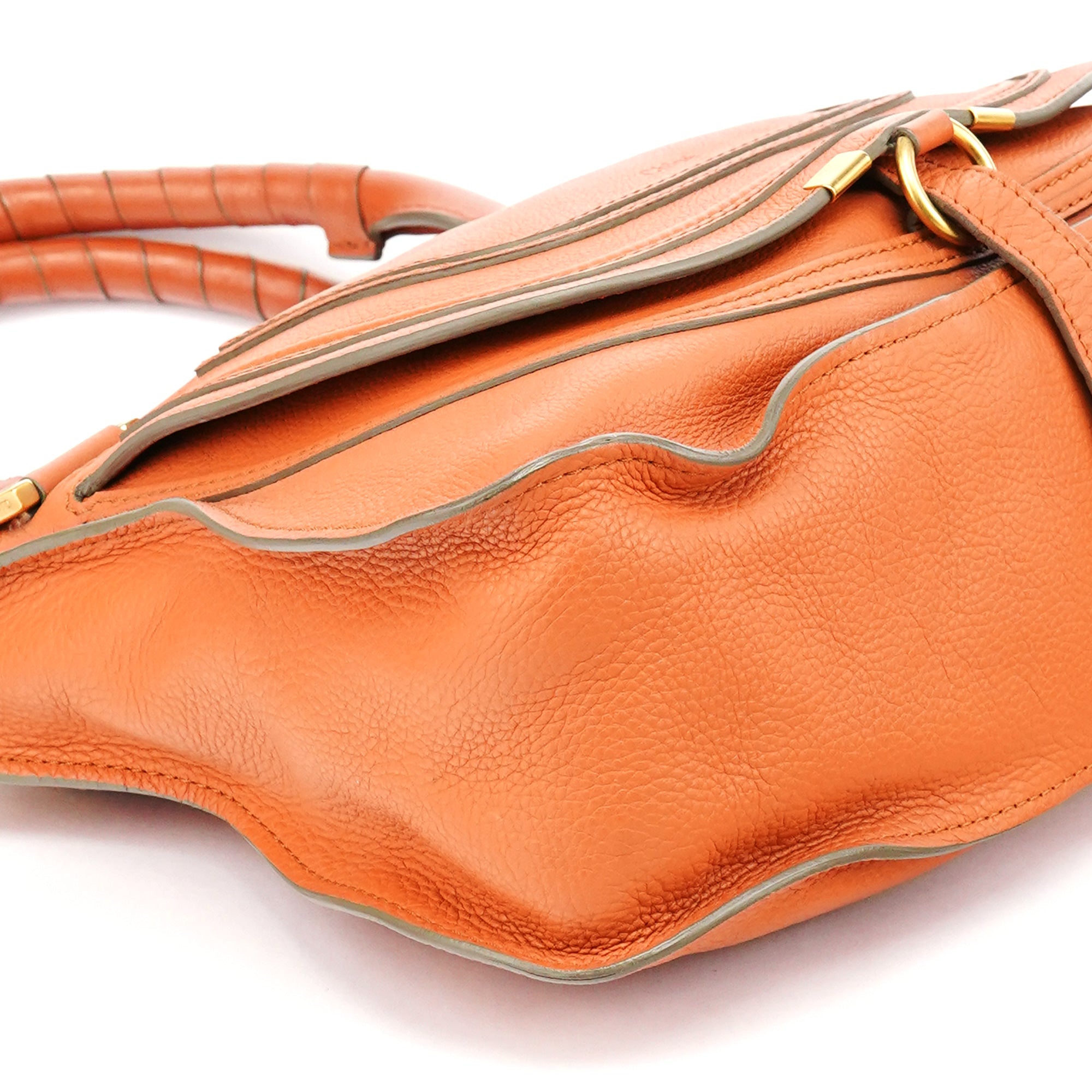 Light Brown Leather Marcie 2-Way Bag
