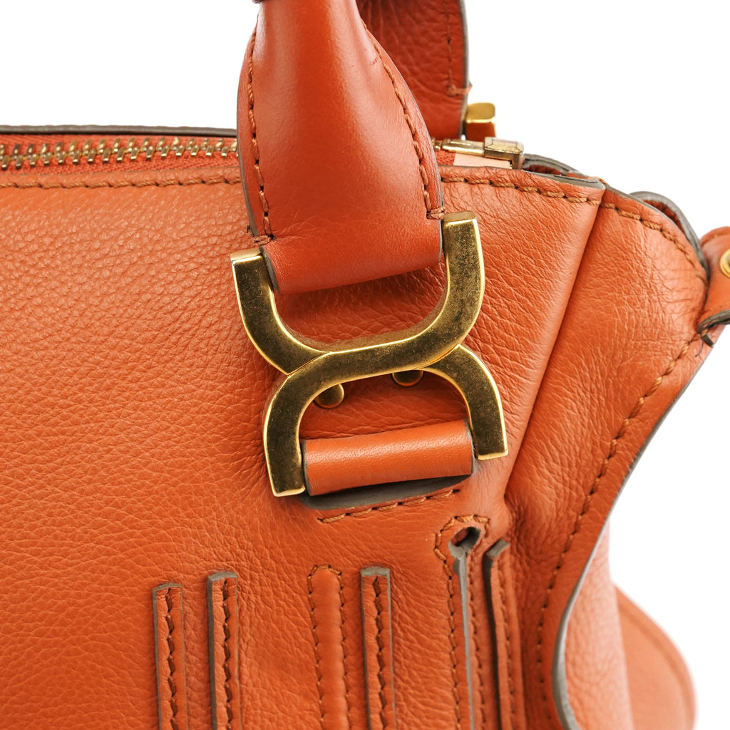 Light Brown Leather Marcie 2-Way Bag