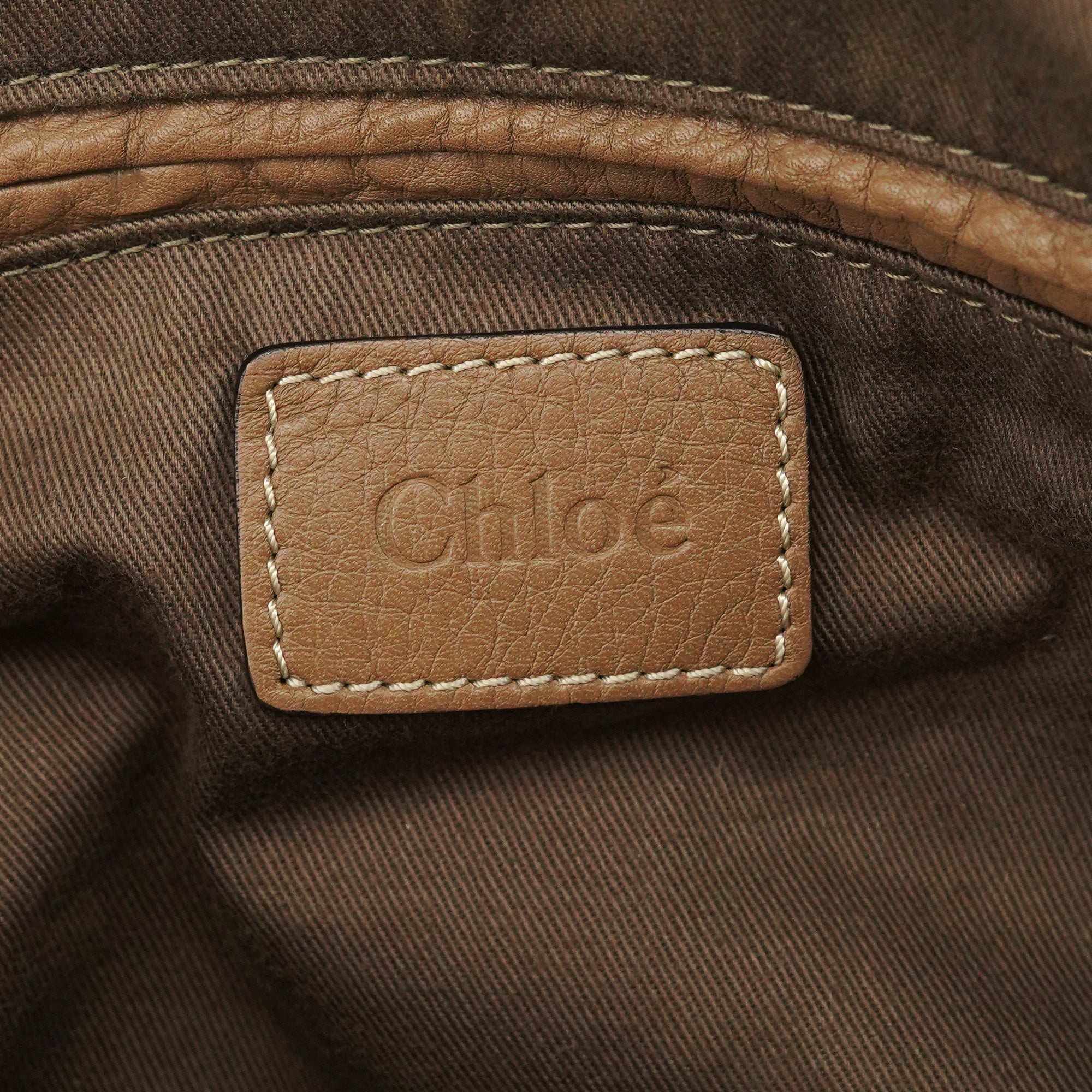 Light Brown Leather Marcie 2-Way Bag