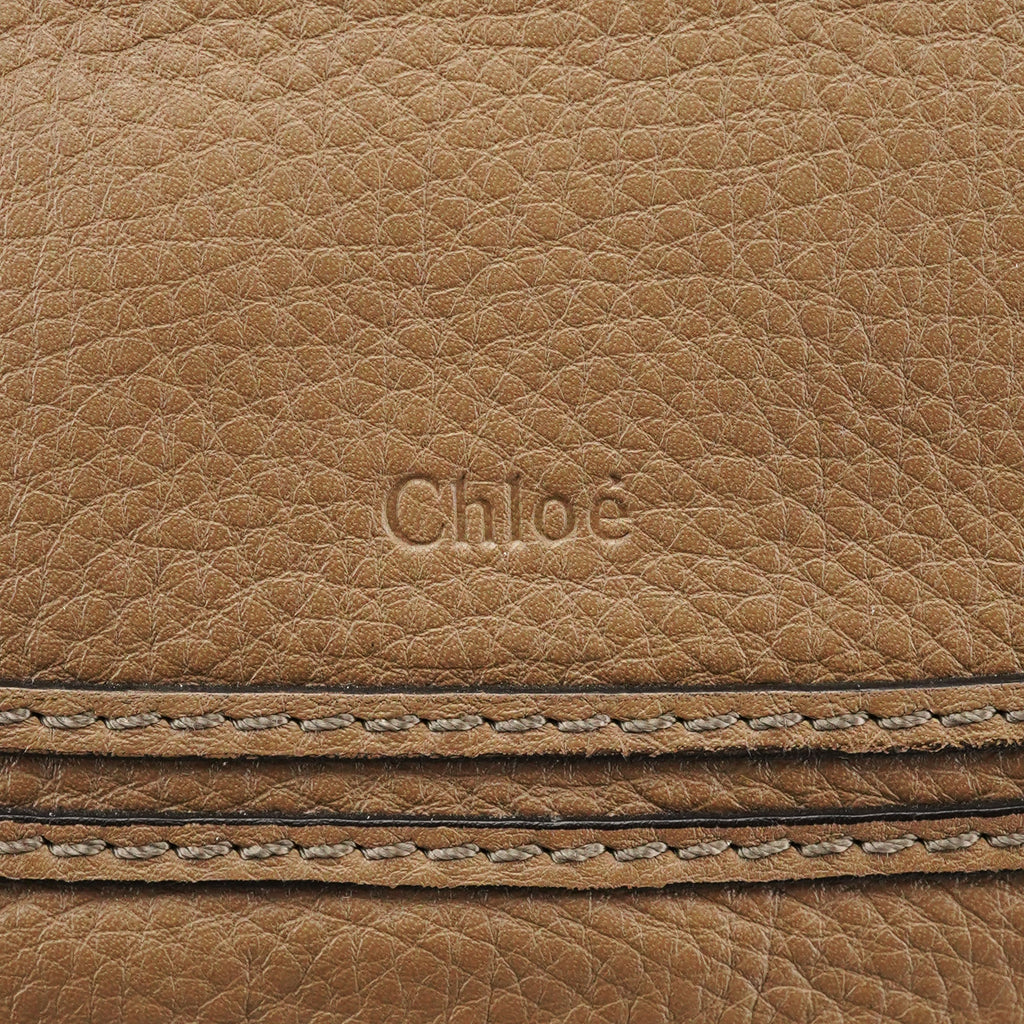 Light Brown Leather Marcie 2-Way Bag