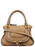 Light Brown Leather Marcie 2-Way Bag