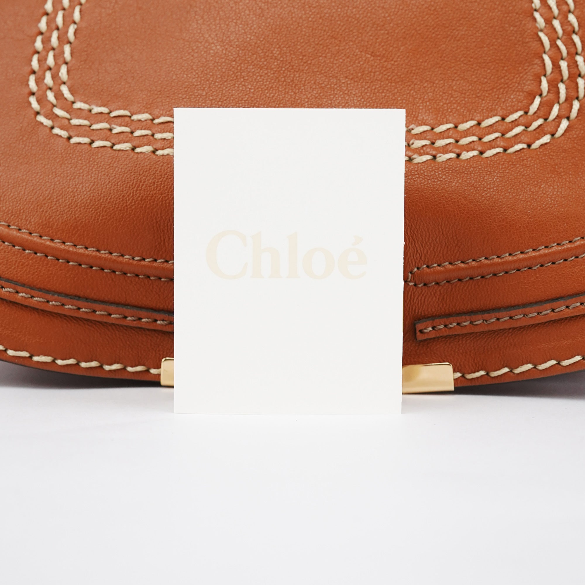 Light Brown Leather Marcie Crossbody Bag