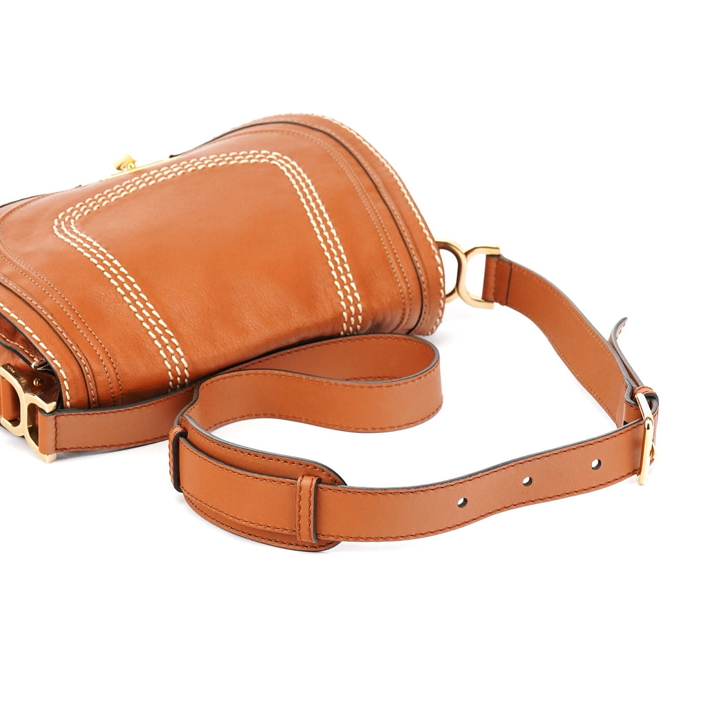 Light Brown Leather Marcie Crossbody Bag
