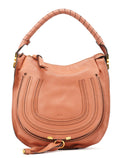 Light Brown Leather Marcie Shoulder Bag
