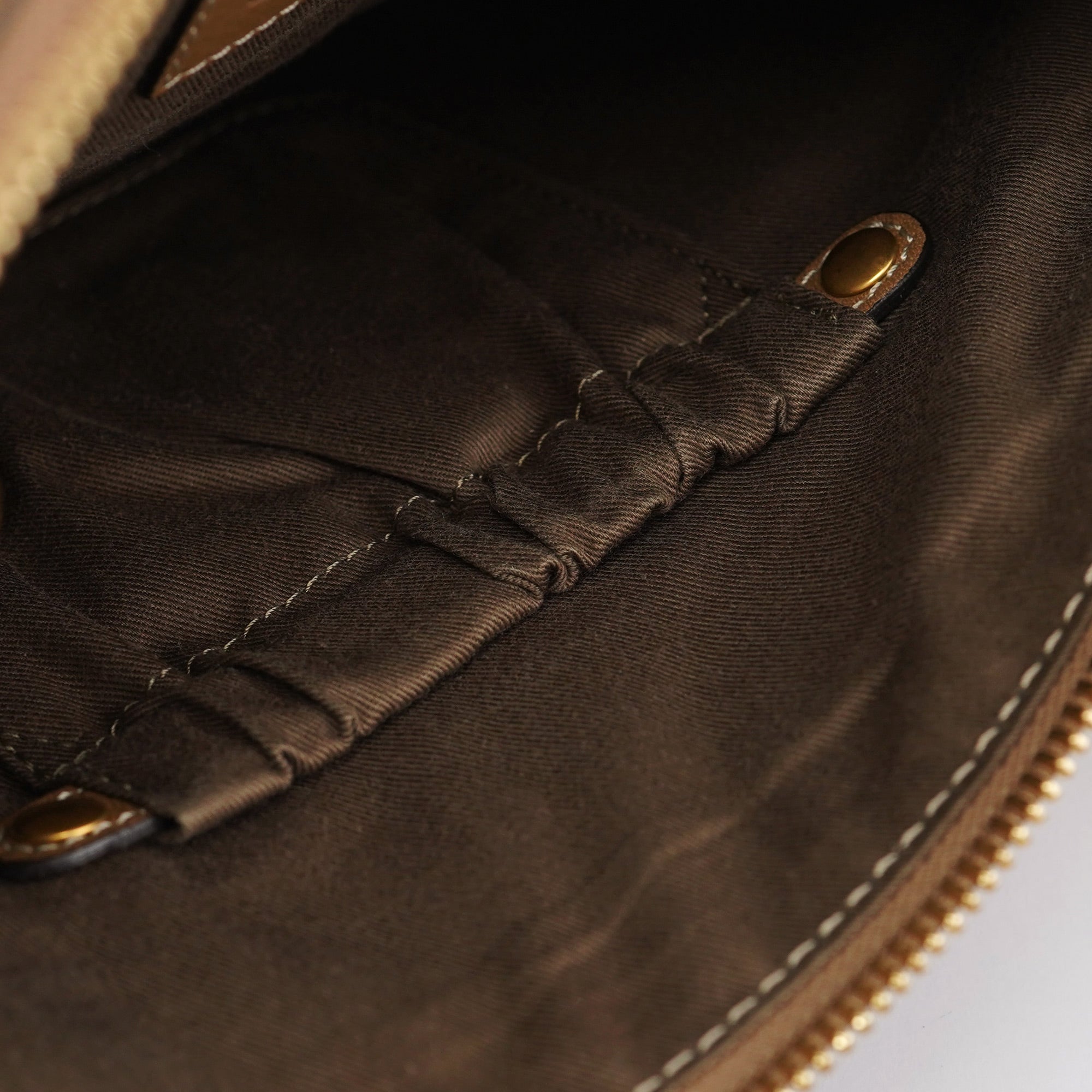 Light Brown Leather Marcie Shoulder Bag