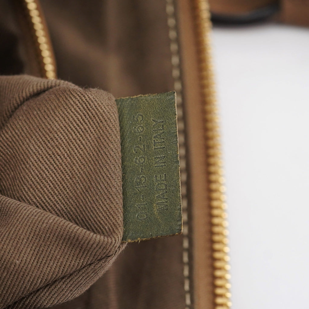 Light Brown Leather Marcie Shoulder Bag